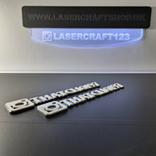 Load image into Gallery viewer, 3D Hash tag badge