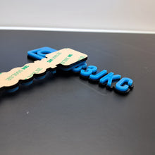 Load image into Gallery viewer, 3D Hash tag badge