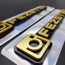 Load image into Gallery viewer, 3D Hash tag badge