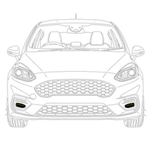 Load image into Gallery viewer, Ford Fiesta Mk8 ST & ST-Line Front Fog Guards
