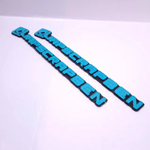 Load image into Gallery viewer, 3D Hash tag badge