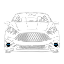 Load image into Gallery viewer, Ford Fiesta ST mk7 & 7.5 Fog guards