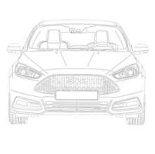 Load image into Gallery viewer, Ford Focus MK3.5 ST Fog Trim