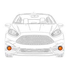 Load image into Gallery viewer, Ford Fiesta ST mk7 & 7.5 Fog guards