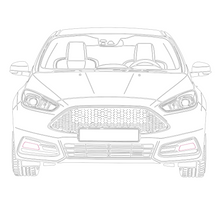Load image into Gallery viewer, Ford Focus MK3.5 ST Fog Trim