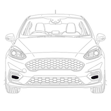 Load image into Gallery viewer, Ford Fiesta Mk8 ST & ST-Line Front Fog Guards