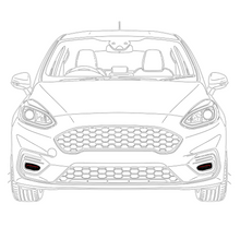 Load image into Gallery viewer, Ford Fiesta Mk8 ST & ST-Line Front Fog Guards