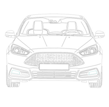 Load image into Gallery viewer, Ford Focus MK3.5 ST Fog Trim
