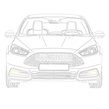 Load image into Gallery viewer, Ford Focus MK3.5 ST Fog Trim