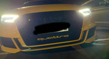 Load image into Gallery viewer, Audi Quattro Acrylic lettering ( Pre face lift RS grill )
