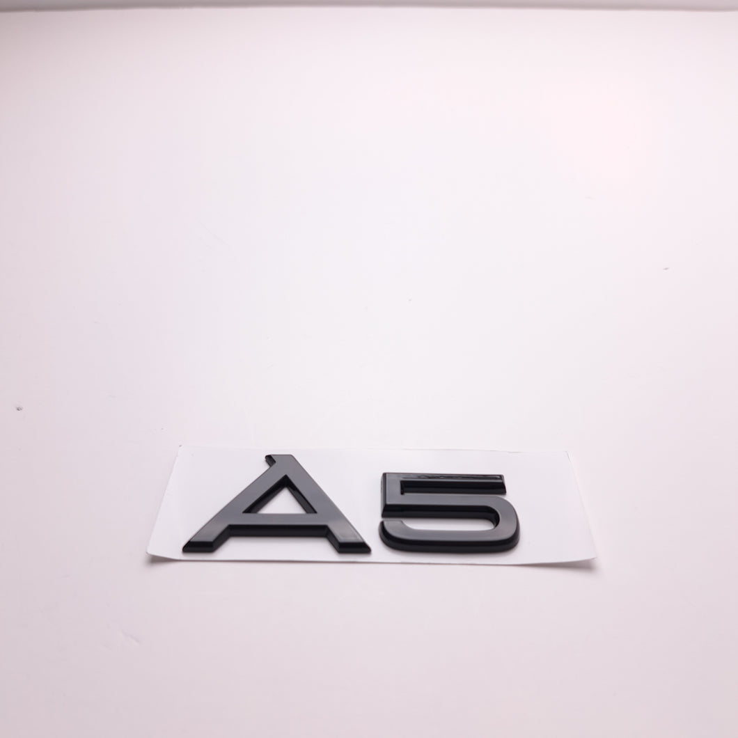 Audi A5 Boot Badge