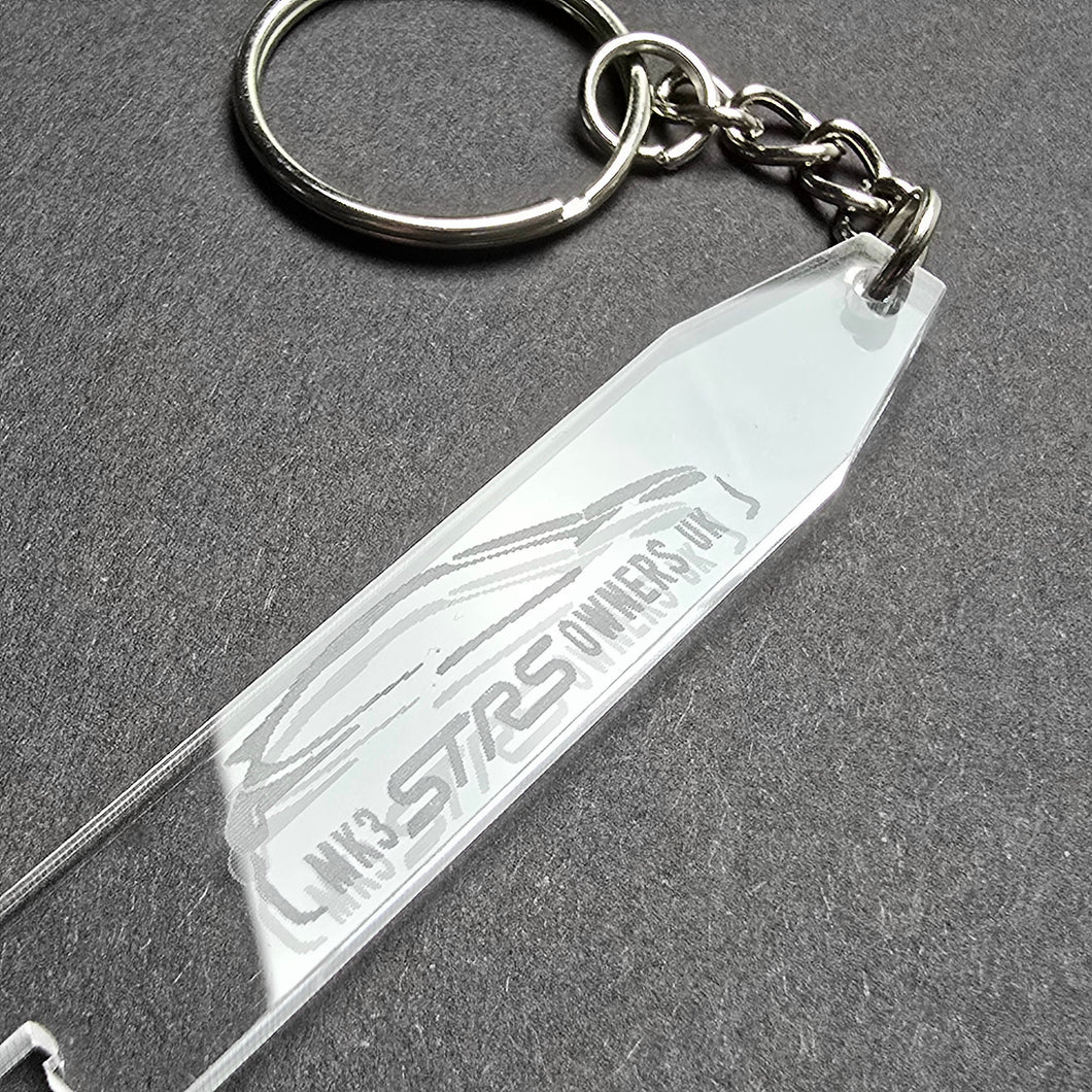 Engravable Keyring