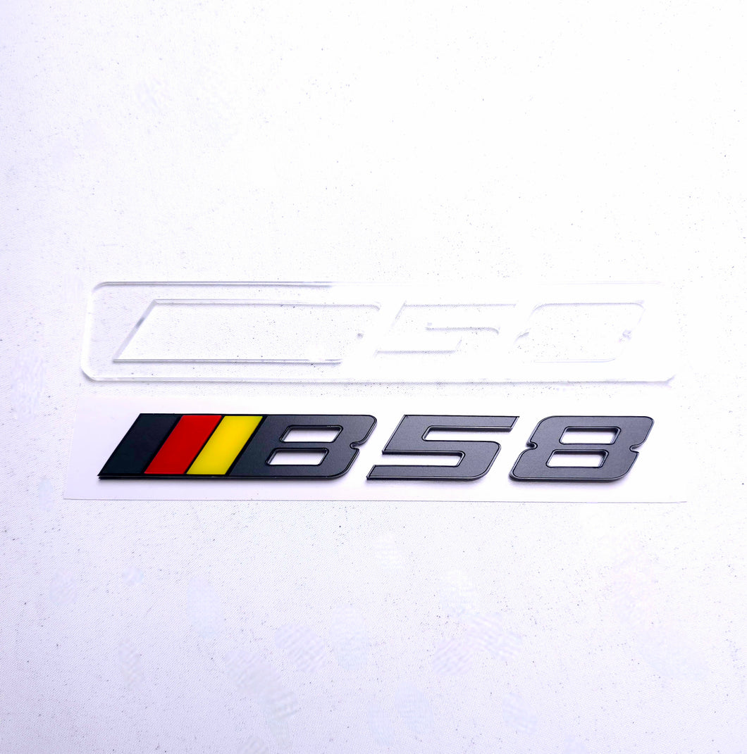 B58 boot Badge