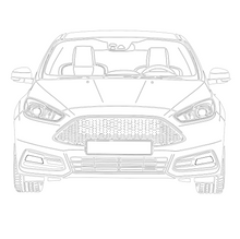 Load image into Gallery viewer, Ford Focus MK3.5 ST Fog Trim
