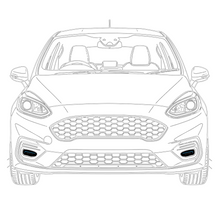 Load image into Gallery viewer, Ford Fiesta Mk8 ST &amp; ST-Line Front Fog Guards
