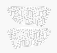 Load image into Gallery viewer, Ford Puma mk2 inner door reflector covers
