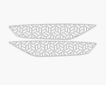 Load image into Gallery viewer, Ford Fiesta mk7 / 7.5 Rear Fog Light Guards
