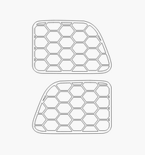 Load image into Gallery viewer, Ford Fiesta MK7 / 7.5 Door reflector covers
