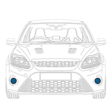 Load image into Gallery viewer, Ford Focus MK2 ST FL Front Fog Guards
