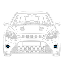 Load image into Gallery viewer, Ford Focus MK2 ST FL Front Fog Guards
