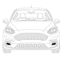 Load image into Gallery viewer, Ford Fiesta Mk8 ST &amp; ST-Line Front Fog Guards
