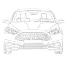 Load image into Gallery viewer, Ford Focus MK3.5 ST Fog Trim
