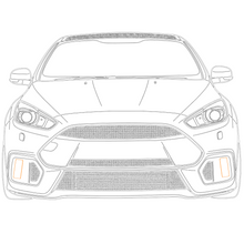 Load image into Gallery viewer, Ford Focus MK3.5 RS Fog Trim
