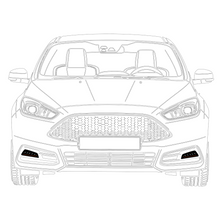 Load image into Gallery viewer, Ford Focus MK3.5 ST fog guards
