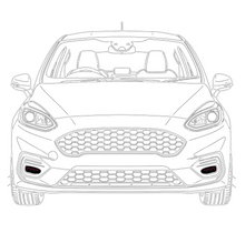 Load image into Gallery viewer, Ford Fiesta Mk8 ST &amp; ST-Line Front Fog Guards
