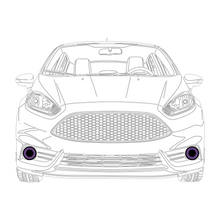 Load image into Gallery viewer, Ford Fiesta ST mk7 &amp; 7.5 Fog guards
