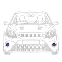 Load image into Gallery viewer, Ford Focus MK2 ST FL Front Fog Guards
