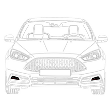 Load image into Gallery viewer, Ford Focus MK3.5 ST fog guards

