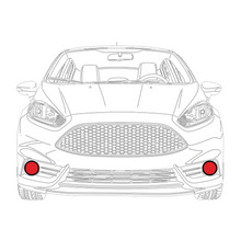Load image into Gallery viewer, Ford Fiesta ST mk7 &amp; 7.5 Fog guards
