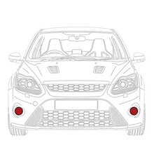 Load image into Gallery viewer, Ford Focus MK2 ST FL Front Fog Guards
