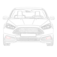 Load image into Gallery viewer, Ford Focus MK3.5 ST Fog Trim
