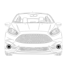 Load image into Gallery viewer, Ford Fiesta ST mk7 &amp; 7.5 Fog guards
