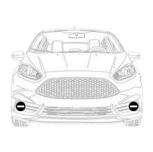Load image into Gallery viewer, Ford Fiesta ST mk7 &amp; 7.5 Fog guards
