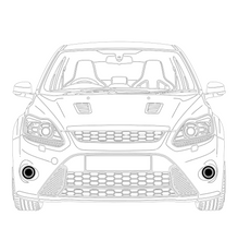 Load image into Gallery viewer, Ford Focus MK2 ST FL Front Fog Guards
