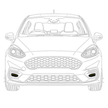 Load image into Gallery viewer, Ford Fiesta Mk8 ST &amp; ST-Line Front Fog Guards

