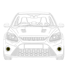 Load image into Gallery viewer, Ford Focus MK2 ST FL Front Fog Guards
