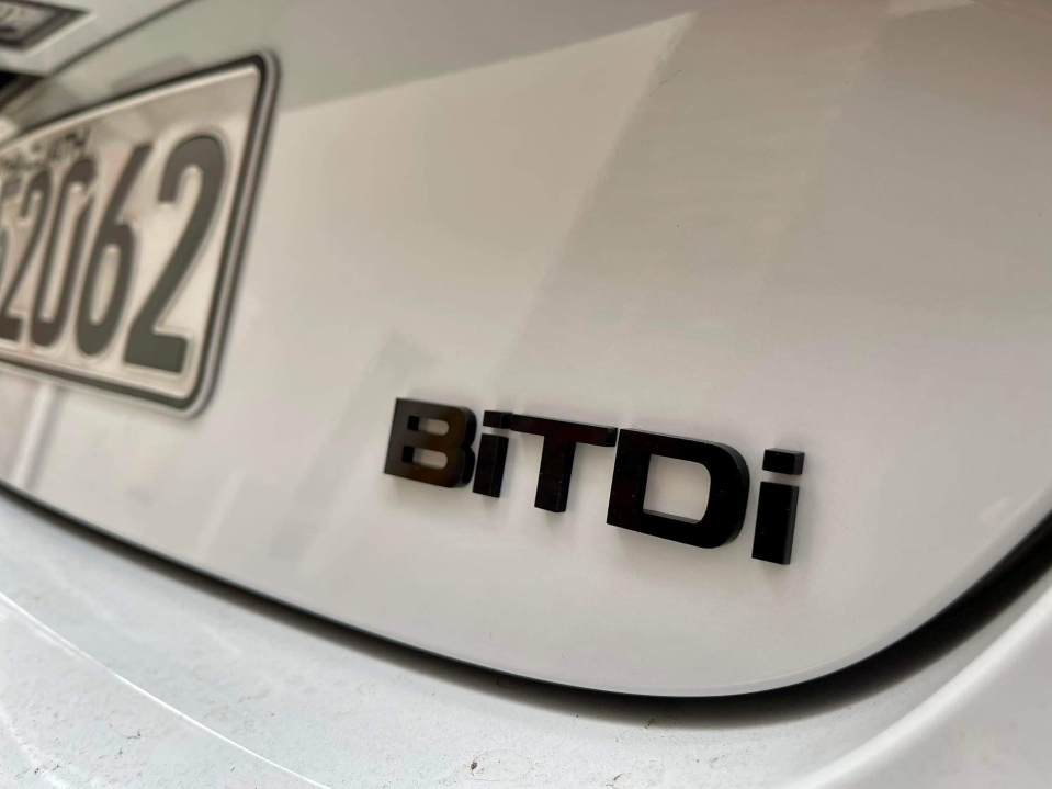 Audi BiTDi Boot badge