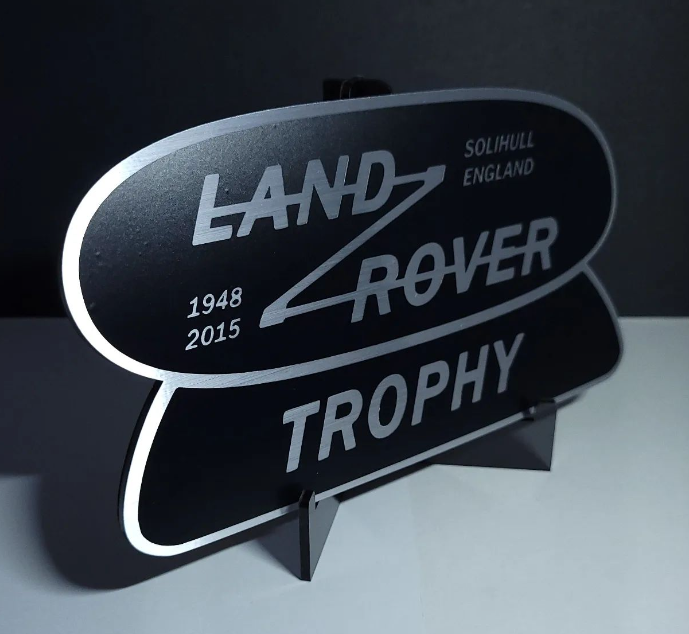 Land Rover Boot Plaque